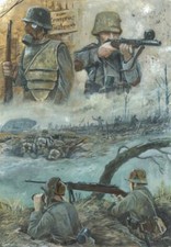 Plaque metal soldat militaire - ,