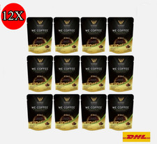 WE COFFEE 23-in-1 Cappuccino alle Erbe (12 Confezioni) Bevanda Istantanea, Senza Grassi Trans