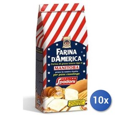 10x Multipack  Farina Spadoni D'America Kg 1 Manitoba