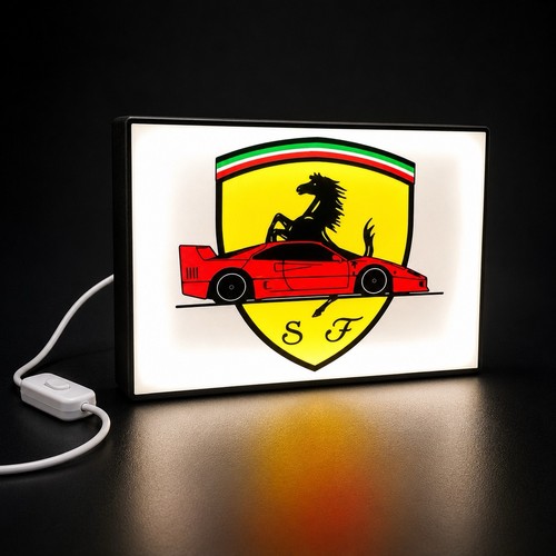 Ferrari f40 scatola - ferrari, luminosa