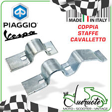 COPPIA STAFFE PIASTRA CAVALLETTO VESPA PX 125 150 200 T5 PIAGGIO LML STAR DELUXE