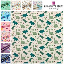 Tessuto Puro Cotone oeko-tex al METRO Fantasia firmati panini tessuti