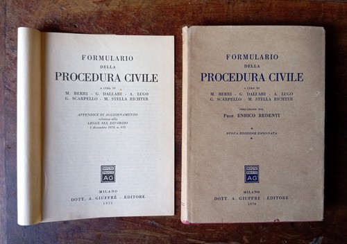 Formulario procedura civile - formulario,
