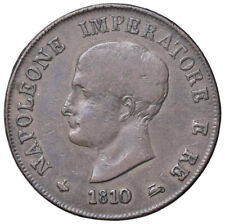 r75_083) MILANO Napoleone I Re d' Italia (1805-1814) 1 Soldo 1810