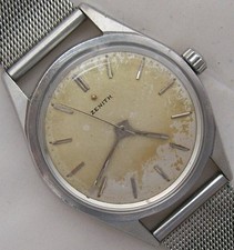 Orologio da polso uomo Zenith Automatic Bumper cassa in acciaio 35 mm. di diametro