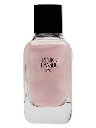 Zara pink flambe glitter edp - flambe,