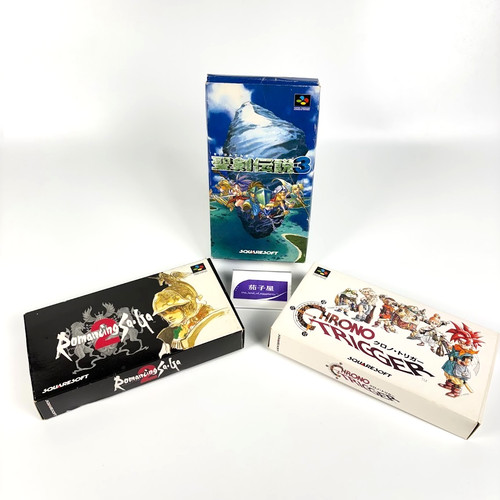 Lotto snes super famicom rpg - snes,