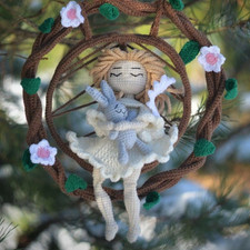 Bambola acchiappasogni fatta a