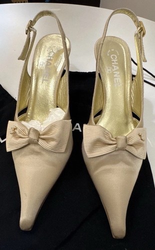 Chanel raso perla logo sposa