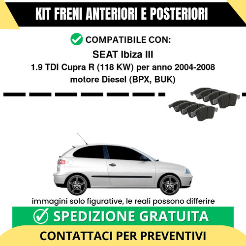 Pastiglie freno ant post - ant,