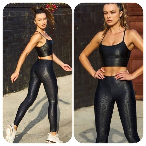 Leggings koral lustrous - koral, high