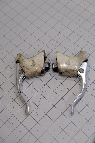 Set leve freno drop bar - set,