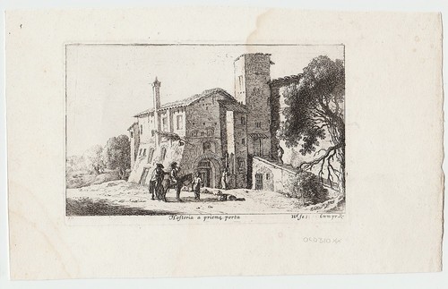 Stampa antica herman van - stampa,