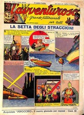 [574] AVVENTUROSO ed. Nerbini 1938 n. 201 stato Buono