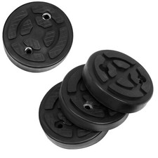 4x Piastre in gomma attacchi in gomma Ravaglioli Rav 120mm per piastre 110mm sollevatori