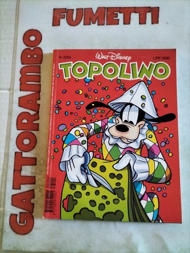 Topolino 2204 anno 1998 - topolino,
