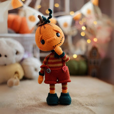Amigurumi Zucca Ragazzo con