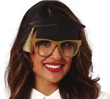 Occhiali laureato con cappello
