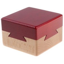 Magic Box Puzzle in Legno di Alta Qualità Luban Lock IQ Giocattolo Educativo Bambini