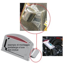 Targa laterale custom chopper