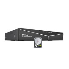 SANNCE 8CH 5MP Lite Telecamera di Sorveglianza Intelligente 5IN1 DVR Allarmi Istantanei H.264+