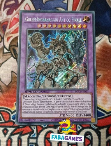 Gi oh golem - gi,