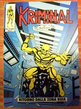 KRIMINAL MAX GRAPHIC NOVEL - RITORNO DALLA ZONA BUIA 1 di 2 - OTTIMO