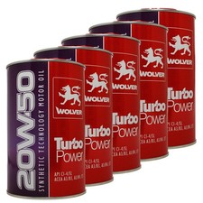 5 LT. Olio Motore Wolver 20W50