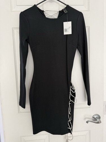 Vestito donna nero bodycon