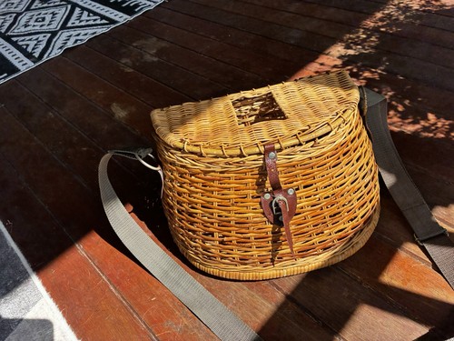 Cestino pesca vintage - vintage, in