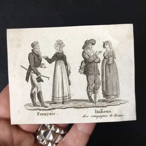 Incisione impero inizio - impero, xix