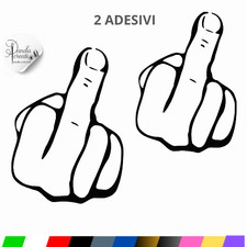 adesivo dito medio fuck you