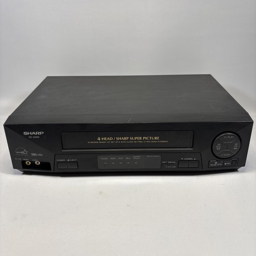 Sharp head vcr - player,