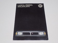 LANCIA PRISMA 1300-1500-1600 DEPLIANT BROCHURE PROSPEKT CON CATALOGO (G14)