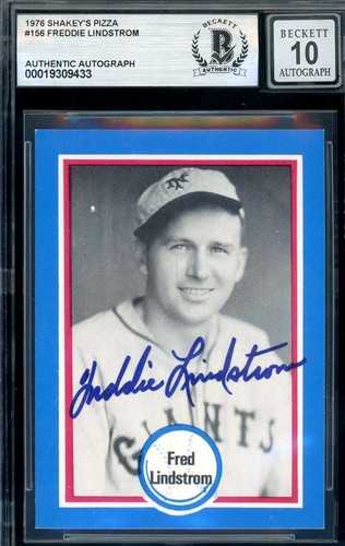 Freddie lindstrom gem mint - freddie, 10