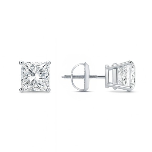 Orecchini moissanite ct - orecchini,