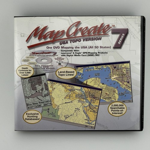 Mapcreate usa topo lowrance - mapcreate,