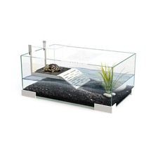 ASKOLL Ciano Tartarium Cool Terrario Tartarughiera in Vetro 40 cm