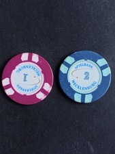 2 gettoni casinò Rostock Kurhaus 1+2 euro Meclemburgo Pomerania Anteriore