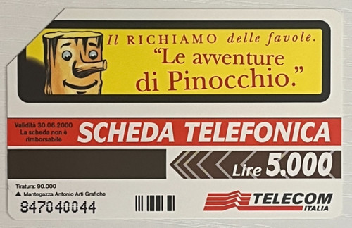 Carta telefonica le - -,