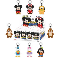 Labubu Mickey Mouse Pop Mart Mickey Family Peluche Portachiavi Giocattolo 13+