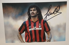 AUTOGRAFO RUUD GULLIT FOTO