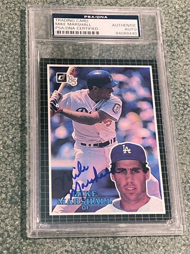 Mike marshall 1985 - mike, donruss