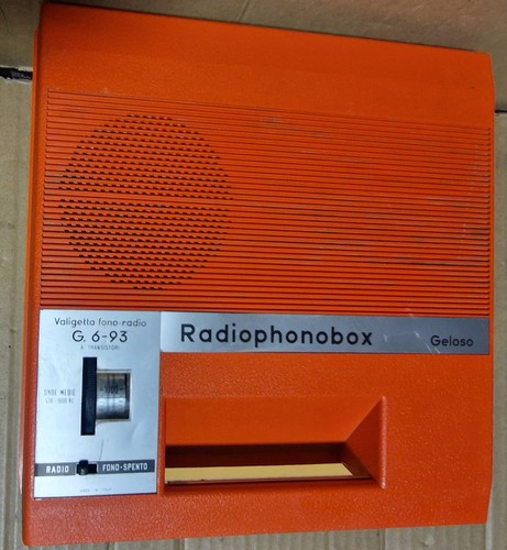 Mangiadischi radio geloso - mangiadischi+,