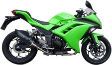 gpr scarico omologato furore carbon look kawasaki ninja 300 r 2014 14