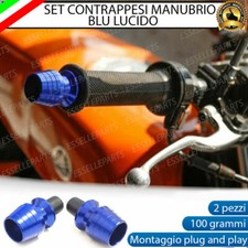 BILANCIERI MANUBRIO STABILIZZATORI MOTO GUZZI V 35 ALLUMINIO BLU