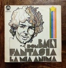 Vinile 45 Giri DON BACKY FANTASIA LA MIA ANIMA 1971 POP Leggere descrizione 