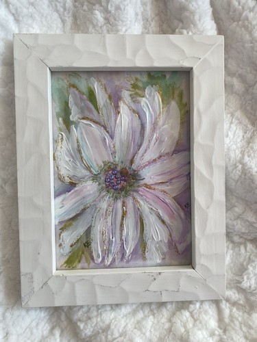 Quadro floreale acrilico
