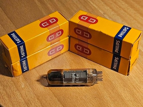 Nos philips el84 - philips, vacuum