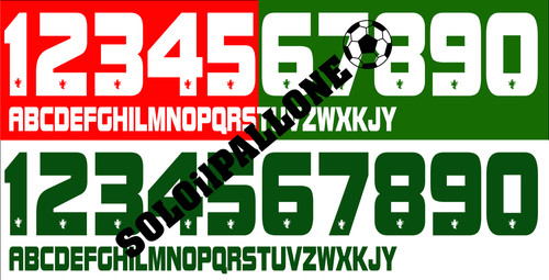 Kit nome numero - kit, +